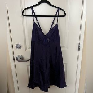 Dark Purple Apt. 9 Lace Slip Dress